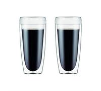 Bodum 11894-10SA PAVINA Outdoor - Juego de 2 vasos de doble pared (plástico resistente, 0,6 camas)