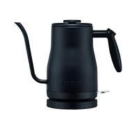 Bodum 11940-01EURO BISTRO - Hervidor eléctrico de agua (boquilla larga, acero inoxidable, 1.200 W, 1,0 L)