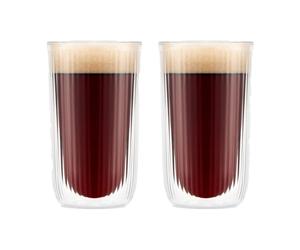Bodum 2 Vasos de cerveza térmicos doble pared Douro 45 cl Transparente
