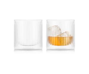 Bodum 2 Vasos de whisky térmicos doble pared Douro Bar 30 cl Transparente