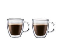 Bodum 2 Vasos térmicos con asa Bistro 0.15 L