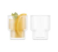 Bodum 2 Vasos térmicos doble pared Navalia 15 cl Transparente