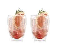 Bodum 2 Vasos térmicos doble pared Pavina 32 cl Transparente