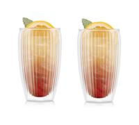 Bodum 2 Vasos térmicos doble pared Pavina 45 cl Transparente