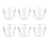 Bodum 6 Vasos de plástico doble pared Pavina Outdoor 25 cl