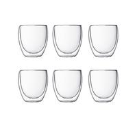 Bodum 6 Vasos térmicos doble pared Pavina 25 cl