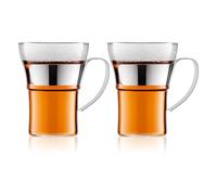 Bodum Set de Tazas de Café/Té Medianas, Chrome, 2 Unidad (Paquete de 1), 2