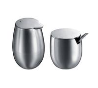 Bodum Azucarero y lechera, Acero Inoxidable, Mate, Centimeters
