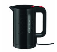Bodum Bistro Hervidor de Agua eléctrico, 1 l, 1300 W, plástico, Negro