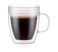 Bodum Bistro - Juego de 2 Tazas (Doble Pared, 30 cl, Transparente