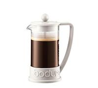 Bodum Brazil French Press Coffee Maker Cafetera émbolo, Blanco Crema, Inches