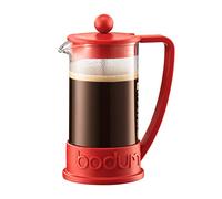 Bodum Brazil - Cafetera, 8 tazas, 1 l, plástico, color rojo