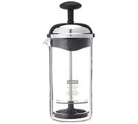 Bodum CHAMBORD Espumador de Leche Manual Capacidad de 80 ml, Negro, 0.08 litros(3 Onza)