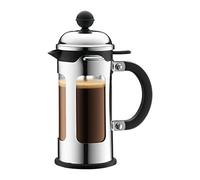Bodum Chambord - Cafetera 8 tazas, 1 l, acero inoxidable brillante