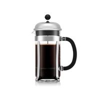 Bodum Cafetera de émbolo Chambord, 8 tazas, 1 L, acero inoxidable, brillante