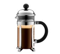 Bodum Chambord French Press 3 Cups 0.35 L Cafetera émbolo, Vidrio, plástico, Acero, 0.35 litros(12 Onza)