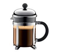 Bodum Chambord - Cafetera de café (4 tazas, 0,5 L, acero inoxidable)