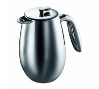 Bodum Columbia - Cafetera y tetera, jarra térmica, 3 tazas, 0,35 l, acero inoxidable mate