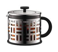 Bodum Eileen - Tetera con émbolo, Filtro de plástico, 1,5 l, Brillante