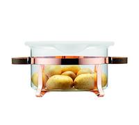 Bodum - K4904-143 - Chambord Set - Fuente de horno con tapa de silicona - 1.0 l