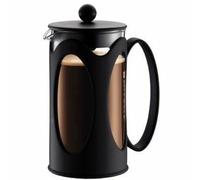 Bodum Cafetera de émbolo Kenya CD 8 tazas (1 l) Acero inoxidable Negro