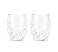 Bodum PAVINA Paris - Juego de 2 vasos de doble pared, 270 ml, aptos para lavavajillas, vidrio de borosilicato soplado por la boca