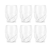 Bodum PAVINA Paris - Juego de 6 vasos de doble pared, 270 ml, aptos para lavavajillas, vidrio de borosilicato soplado por la boca