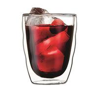 Bodum Pilatus - Set de 2 Vasos térmicos, 0,35 l, borosilicato, Transparentes