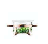 Bodum Plato de Horno de Vidrio Chambord, Cristal, Cristal, 11,5 x 12,7 x 7,3 cm