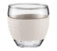 Bodum Set de Vasos de Porcelana, Silicona, Blanco Crema, 2 Unidad (Paquete de 1), 2