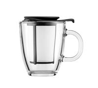 Bodum Taza de té con filtro Yo-Yo negro