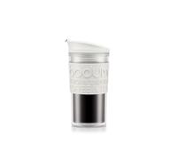 Bodum Taza de viaje, 0,35 l, 12 onzas, color blanco roto