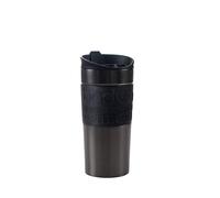 BODUM Taza de viaje al vacío 11068-380S, 0,35 l, tapa abatible, metalizada, antifugas, paquete de 1