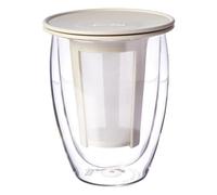 Bodum Tetera Individual, Blanco Crema, 1 Unidades(Paquete de 1)