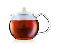 Bodum Tetera de émbolo, Blanco Crema, 0.5 litros