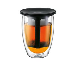 Bodum Vaso térmico con filtro Tea For One negro