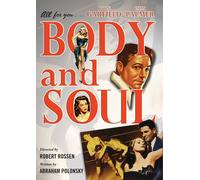 Body and Soul (DVD) John Garfield Lilli Palmer Hazel Brooks (Importación USA)
