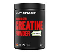 Body Attack Creatina Micronizada Creapure Polvo 500 g Sin Sabor