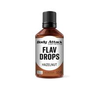 Body Attack Flav Drops Saborizantes 50 ml - Avellana