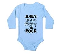 Body bebé "Baby born to rock"