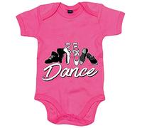 Body bebé Dance bailar es mi vida - Rosa, Talla única 12 meses