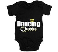 Body bebé Dancing Queen - Negro, Talla única 12 meses