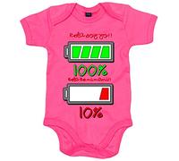 Body bebé Esta soy yo, esta es mi mami - Rosa, Talla única 12 meses