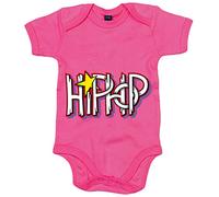Body bebé Estrella del Hip Hop - Rosa, Talla única 12 meses