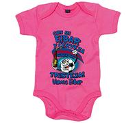 Body bebé frase con mi Eibar y cerveza nunca hay tristeza para aficionado al fútbol - Rosa, Talla única 12 meses