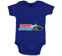 Body bebé I Love My Jetski Jet Ski - Azul, Talla única 12 meses