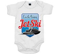 Body bebé Jet Ski Costa Brava - Azul Royal, Talla única 12 meses