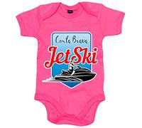 Body bebé Jet Ski Costa Brava - Rosa, Talla única 12 meses