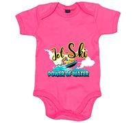 Body bebé Jet Ski Power Of Water - Rosa, Talla única 12 meses