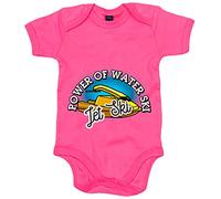 Body bebé Jet Ski Power Of Water Ski - Rosa, Talla única 12 meses